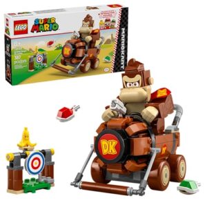LEGO Super Mario: Mario Kart Donkey Kong & DK Jumbo - Collectible Toy Building Set for Kids, Boys and Girls, Ages 8+ - Nintendo Donkey Kong Toy for Fans - Gift Idea - 72033