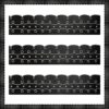 Leinuosen 50.5 ft Bulletin Board Border 44 Pcs Squiggles and Dots Die Cut Border Trims with 20 Sheet Glue Point Dots Bulletin Back to School Decoration for Classroom School Office(Black with White)