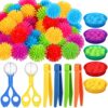 Leitee 71 Pcs Sensory Bin Filler,Blue,Regular