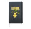 Lemonade Girl Cute Lemonade Stand Boss Hardcover Journal, Black