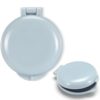 LemonRoad Disc Cake Pop Mold Plastic Gray Round Cake Pop Press Molds Shapes, or Soap Making