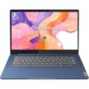 Lenovo IdeaPad Slim 3 14" FHD Touchscreen Chromebook, Efficient 8-Core Processor, 4GB RAM, 64GB eMMC, Wi-Fi 6, Portable for Study, Work & Home use, Chrome OS, Abyss Blue, Game App Not Allowed