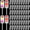 Lenwen 120 Pcs Push up Cake Pop with Lids
