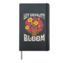 Let Equality Bloom Women Human Rights Feminist Equal Support Hardcover Journal, Black