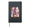 Let Me Draw Your Blood Nurse Cute Retro Ghost Hardcover Journal, Black