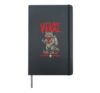 Let's Get Feral! Hiking Scout Racoon Scouting America Hardcover Journal, Black
