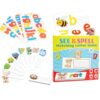 Letter Matching Game Alphabet Fine Motor Phonics Educational Toys