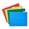 Letter Size Hanging File Folders, Assorted Colors, 25 Count