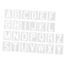 Letter Stencils for Drawing Reusable Alphabet Templates 4inch