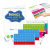 Letter Tiles for Phonics and Spelling Complete Edudcational Flashcard Set