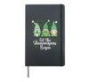 Let The Shenanigans Begin Irish Gnomes - St Patrick's Day Hardcover Journal, Black