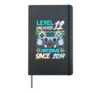 Level 12 Unlocked awesome since 2014 12th birthday boy gamer Hardcover Journal, Black