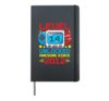 Level 14 Unlocked 14th birthday video Gamer for boys girls Hardcover Journal, Black