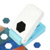 Lever Press Card Making Cutters Hexagon Punch Portable