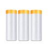 LHDDAGQAX Tape and Plastic Film, Pre-Taped Masking Film 3 Pack 4.0m White (White 3.2m)