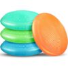 Libima 4 Pcs 13 Inch Glitter Wiggle Seat for Sensory Kids, Light Color