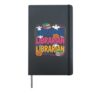 Librarian Halloween Costume Farming Farm Library Book Lover Hardcover Journal, Black