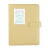 Library Card Ask Me About My Books A5 Journal Binder Padfolio + 2 Pens