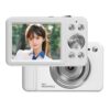 LICAEVEY Portable Digital Camera, 56MP 1080P Photo Video for Kids Teens Adults Beginners, with 2.88 Inch Screen AF Auto Focus 16X Zoom Type C Charging OTG Transfer