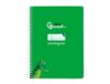 Liderpapel Spiral Notebook DI N A5 PAUTAGUIA Soft Cover 40H 75 GR Ruled 5 mm Green