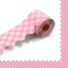 Liengoron 65.6Ft Pink Bulletin Board Borders Back to School Border