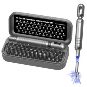 LIFEGOO 55-in-1 Precision Screwdriver Set Mini Magnetic Repair Tool Kit