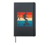 Life is better when you are hoverboarding Board Hardcover Journal, Black