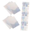 LIFKOME 20 Sheets A4 Size Self-Adhesive Holographic Sticker Paper with Strong Adhesive Backing and Waterproof Pet Material, Universal Printer Compatibility for Inkjet and Laser Printers,