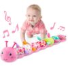 LIGHTDESIRE Baby Toys Musical Caterpillar Infant Toys Plush Stuffed Animals