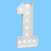 Light up Number 1 1pcs