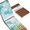 Lightwish Watercolor Sketchbook,100% Cotton 300gsm/140lb Watercolor Journal, Acid Free Cold Press Watercolor Paper for Artists,Adults,Students,20 Sheets,Paper 5.8 * 8.2 Inches