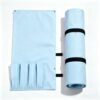 LIKMYPICK Mahjong Rack Storage Bag Only, Roll & Go Mahjong Rack Holder for 4 Mahj Racks and Pushers, Mah Jongg Rack Bag Organizer with Dividers, Mahjong Accessories and Gifts for Club Game Night, Blue