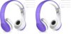 LilGadgets Connect+ Wired Kids Headphones for School with Microphone, Volume Limiting & Noise Cancelling On-Ear Headset with Cord, SharePort Technology & SoftTouch Padding, Purple (Pack of 2)