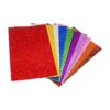 Lilihuimaoyi 10 Pieces Glitter Foam Paper Craft Sheets EVA Foam Paper Kit DIY Thick Sheets for Flowers Cards Signs Handmade Projects Suitable for Classroom, B
