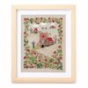 Lilihuimaoyi Embroidery Kit Embroidery Material Pack, European Embroidery Decorative Painting Material kit with 5-inch Embroidery Hoop