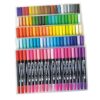 Lilihuimaoyi Tip Brush Pens Art Markers Brush Pens Water Based Ink Fast Dry Double Ended Pens Suitable for Artists Students Kids