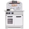 Lil' Jumbl Kids Play Kitchen, Pretend Cooking Set, Salt & Pepper Toy - Gray