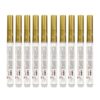 Lily Brown Colorful Tombstone Marker Pen for Restoring, Gold 10 pieces