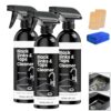 Limescale Cleaner Spray for Black Sinks & Taps, Black Sink Cleaner (3PC)
