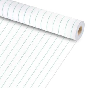 Lined Bulletin Board Roll Back to School Classroom Decoration Lined Notebook Non-Woven Fabric Bulletin Board Background Reusable Waterproof Wall Decor for Art Crafts Classroom Supplies 16" X 20ft