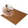 , Linen Edging Non-Slip Crawling Mat, Used for Bedroom Teahouse Decorate, Save Space Customizable (Color : Carbonized Color, Size : 130x150cm) (Carbonized Color 140x150cm)