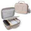 Linpr Hard Shell Case for Kodak Dock Plus 4PASS Instant Photo Printer,Beige