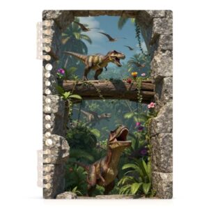 linqin A5 Journal Notebook with Ringing Binder 1 Pack