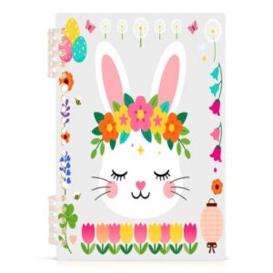 linqin A5 Journal Notebook with Ringing Binder 1 Pack