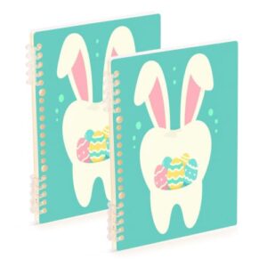 linqin A5 Journal Notebook with Ringing Binder 2 Pack