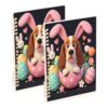 linqin A5 Refillable Loose Leaf Notebook 2 Pack