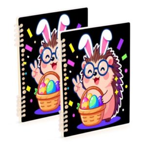 linqin A5 Refillable Loose Leaf Notebook 2 Pack