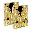 linqin A5 Refillable Loose Leaf Notebook 2 Pack