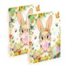 linqin A5 Refillable Loose Leaf Notebook 2 Pack