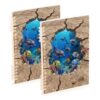 linqin A5 Travel Diary Notebook for Note Taking 2 Pack